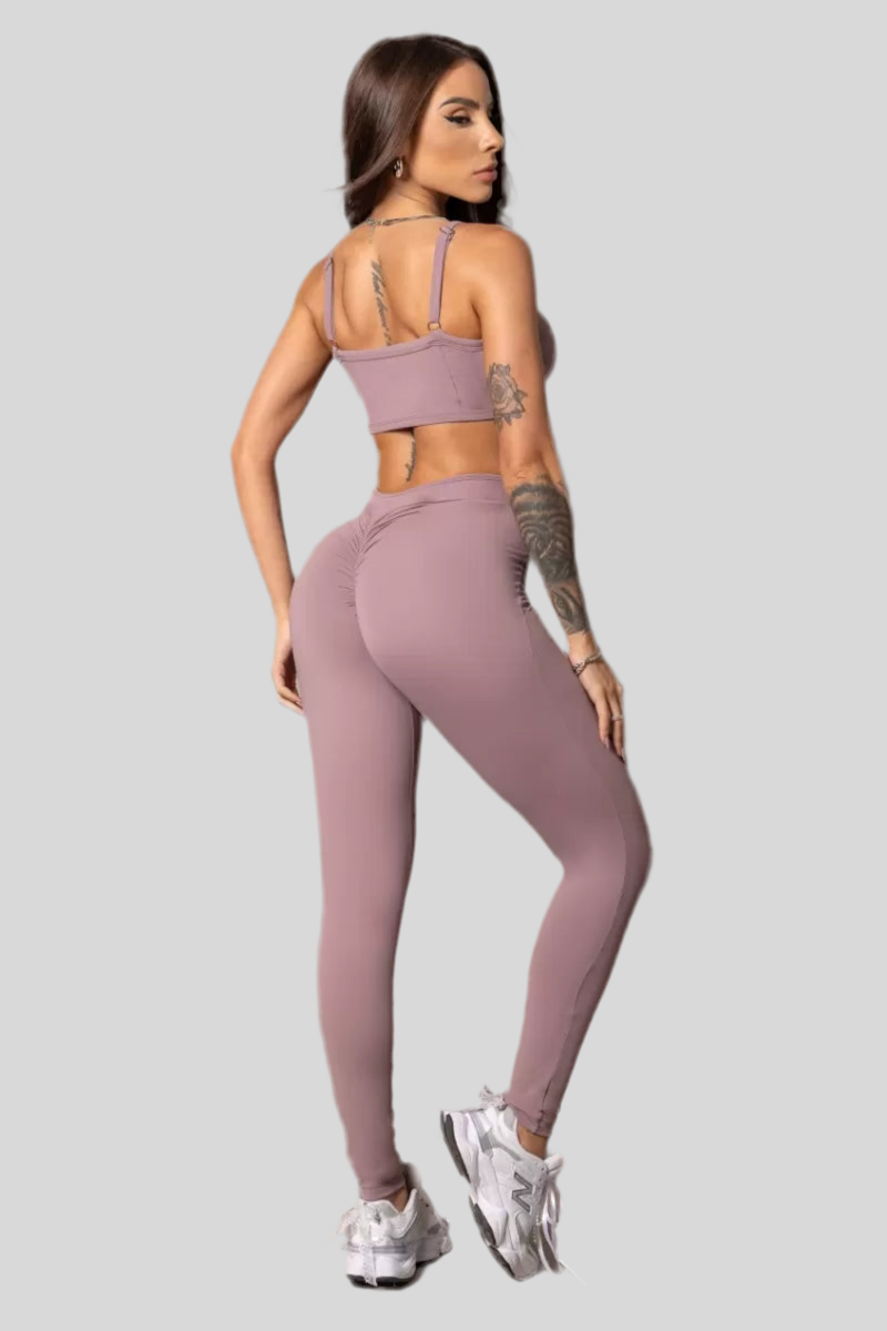 Elevate Rose Leggings with Butt Lift
