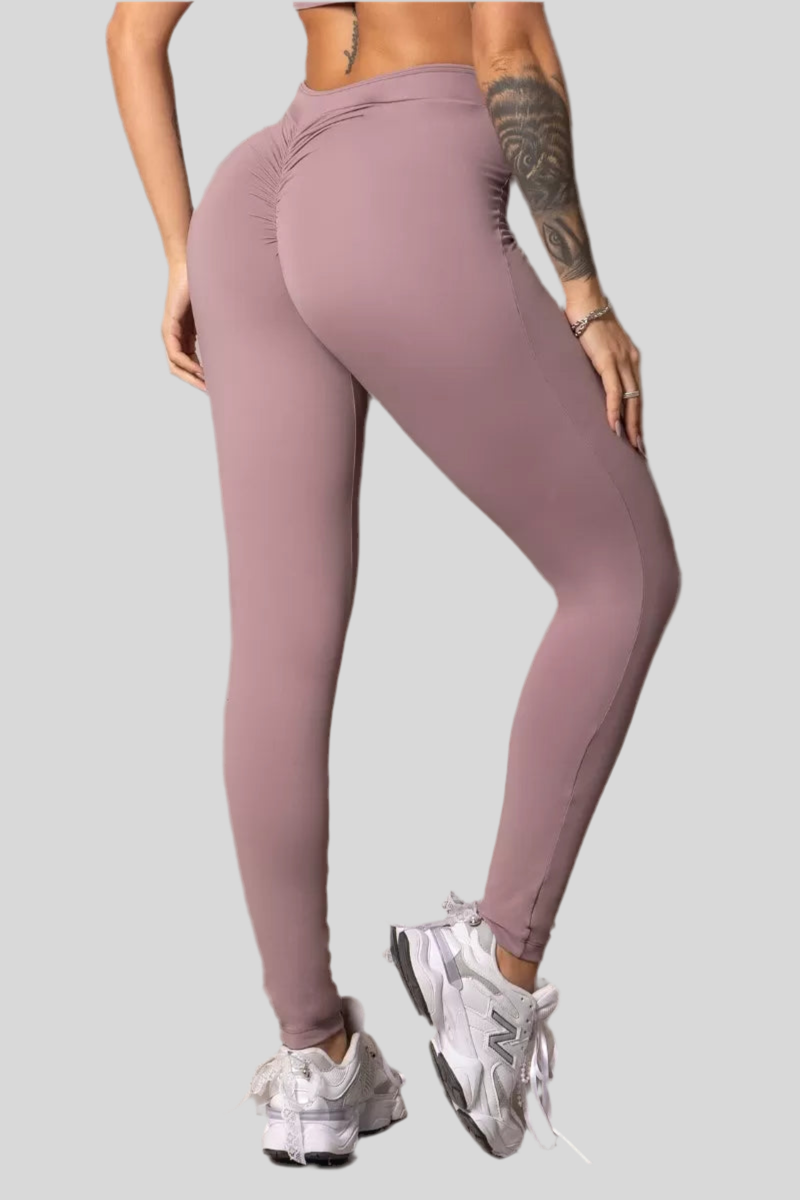 Elevate Rose Leggings with Butt Lift